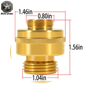 Suitable for irrigation and outdoor faucet installations with Woodford compatibility