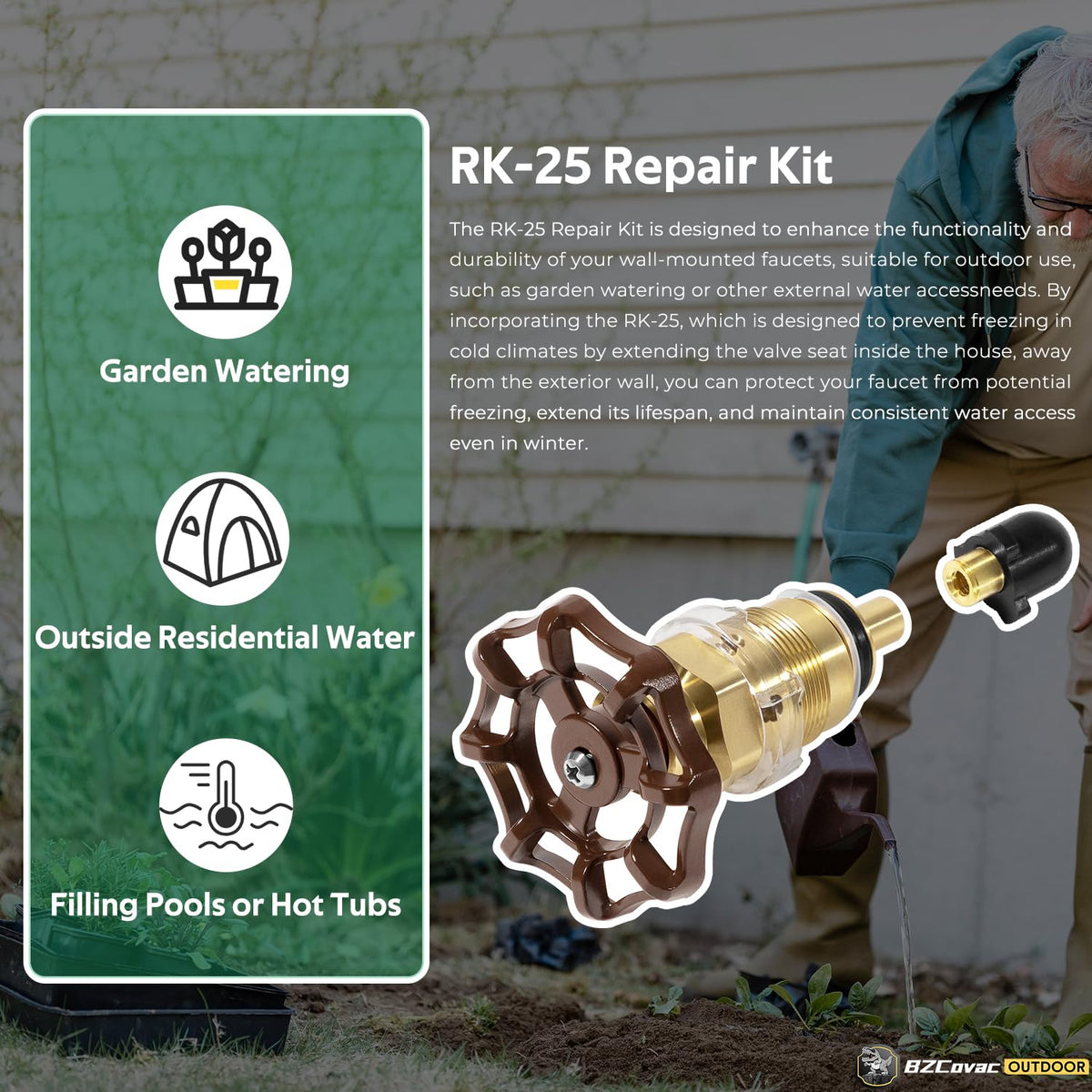 Bzcovac RK-25 components layout highlights full restoration for Woodford models