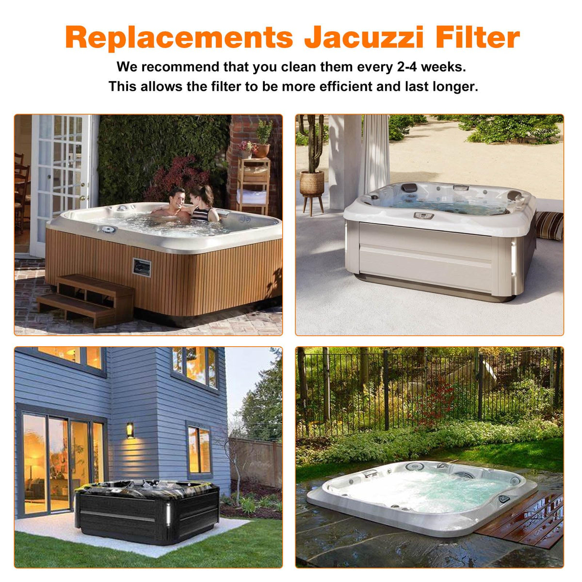 BZTT 6CH-960 spa filter compatible list and debris capture
