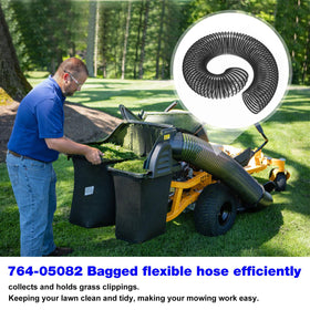 BZTT Cub Cadet leaf collection system fit supports smooth bagger operation