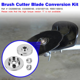 BZTT Echo SRM-225i blade conversion kit enables quick blade swaps