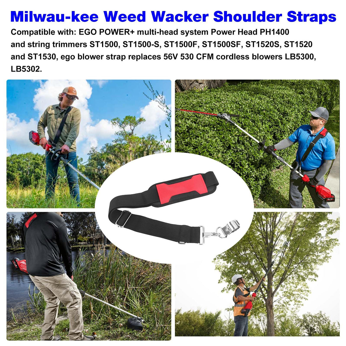 BZTT nylon strap with soft shoulder pad supports comfortable wear.