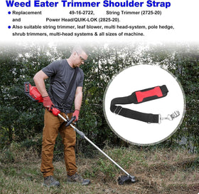 BZTT strap for EGO Power+ AP1500 compatible trimmers enhances comfort during work.