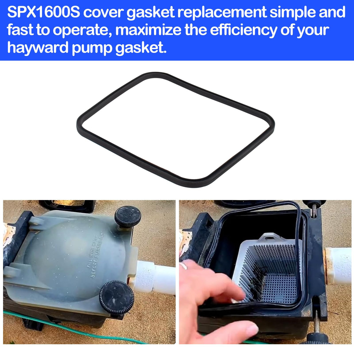 BZTT SPX1600S 3-pack label with multiple gaskets ready