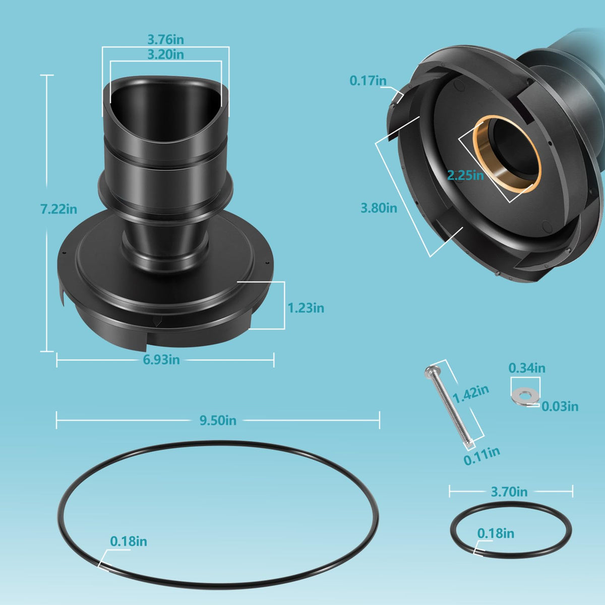 Bzumperyz replacement kit includes warranty and service.