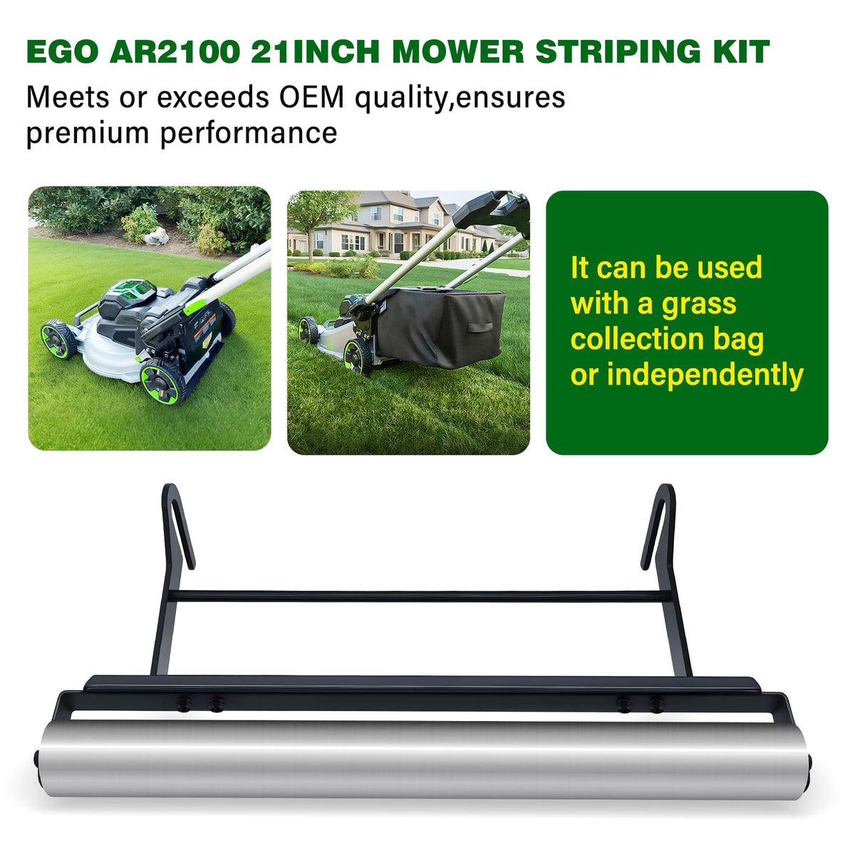Compatible with EGO 21inch walk behind mowers for upgrades