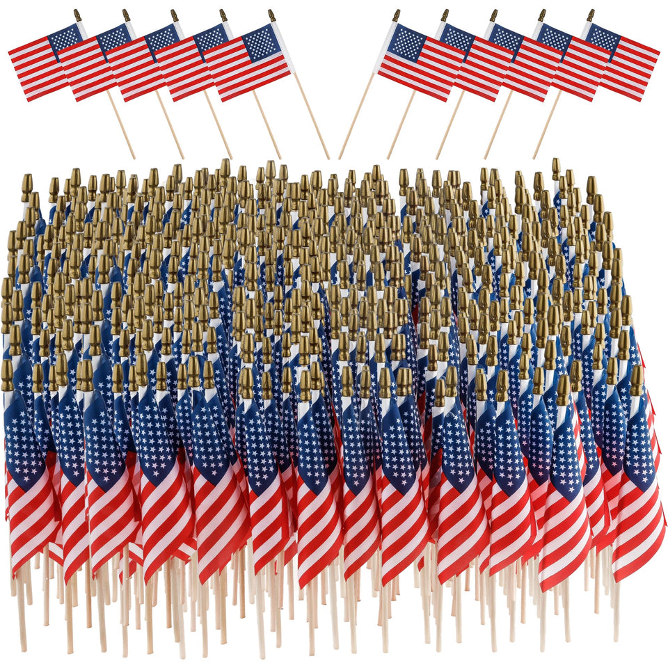 C Crystal Lemon handheld flags on sticks perfect for large parades