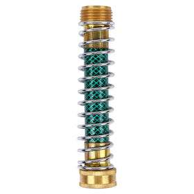 CABAX garden hose kink protector with coiled spring for leak-free watering