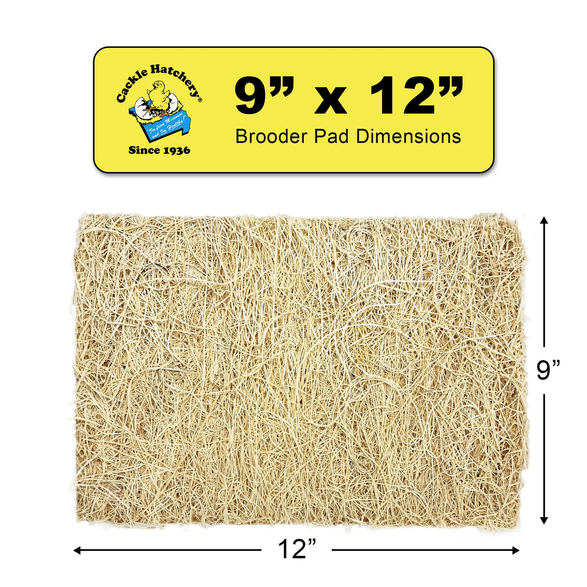 Pad fibers fluff and expand to fill corners for complete coverage.