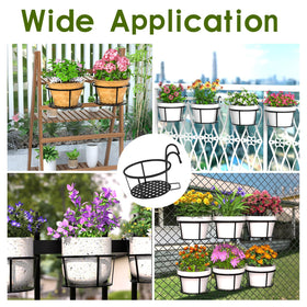 CADANI patio porch garden decor keeps greenery along the rail