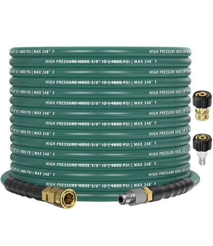 CADEGUO 38inch hose 50ft enables powerful cleaning on tough surfaces