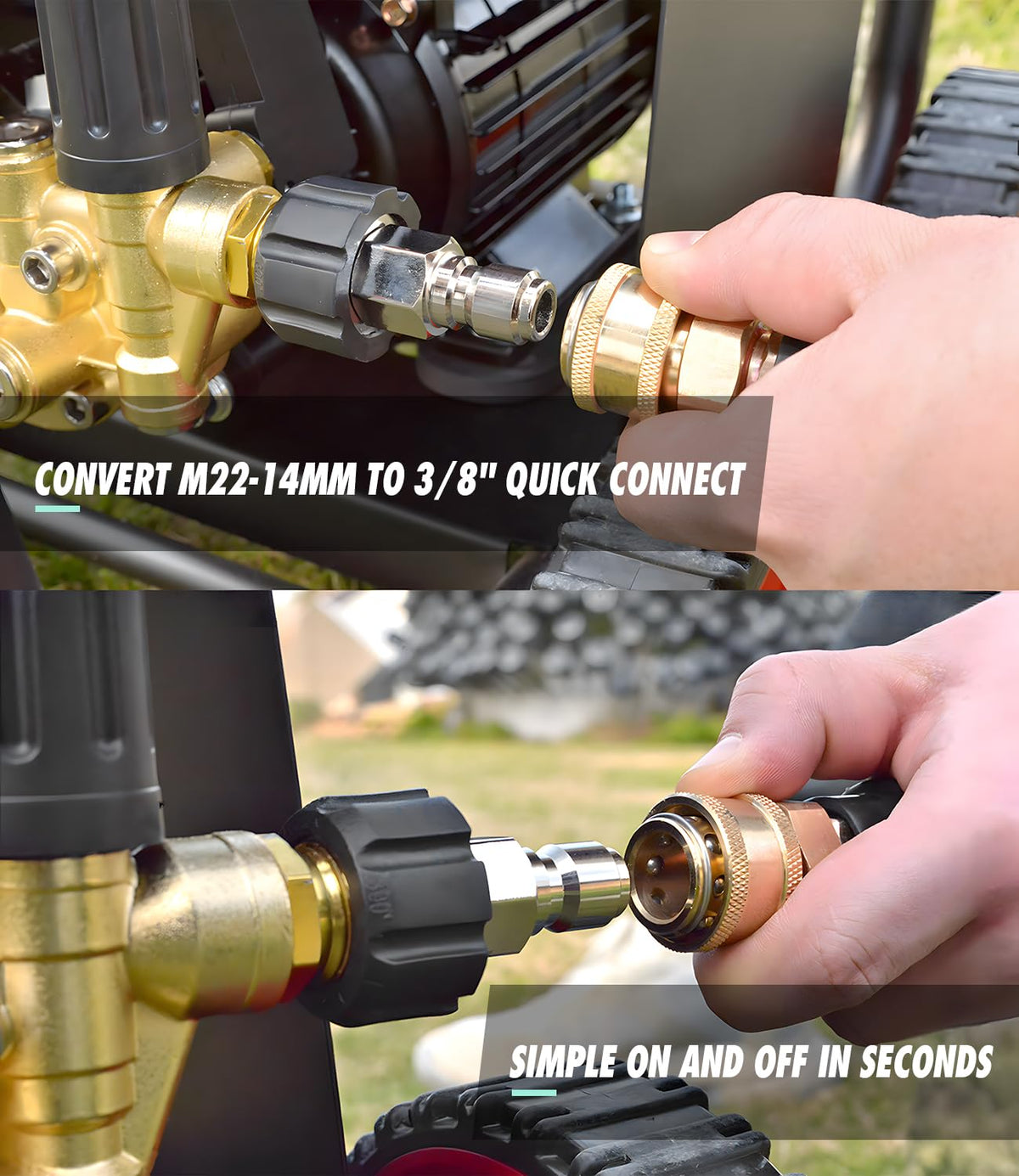 CADEGUO hose works with major brands for versatile setups
