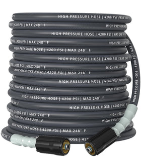 CADEGUO pressure washer hose flexible design reduces tangles during outdoor cleaning