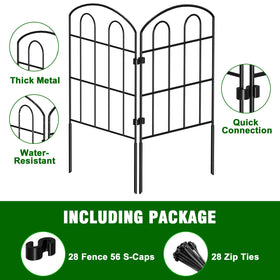 CADUKE arched design adds decorative garden appeal