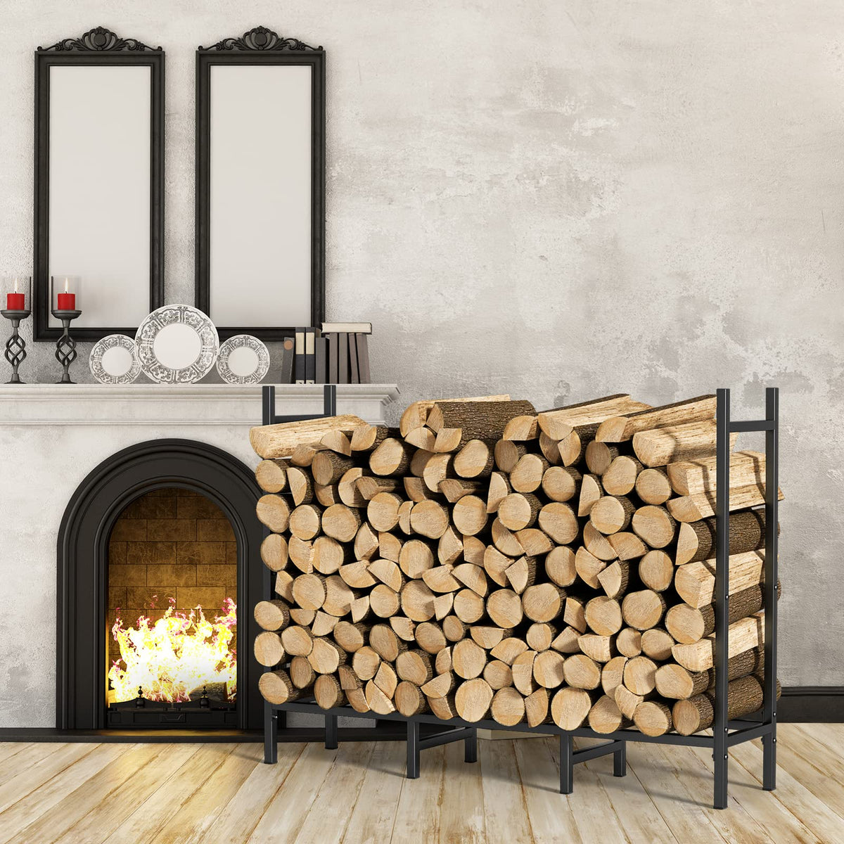CADUKE rack bottom clearance promotes ventilation and moisture control.