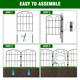 CADUKE yard setup defines patios and lawns with clean lines