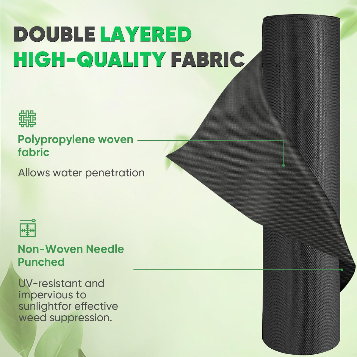 Cahomo reusable weed barrier fabric simplifies seasonal garden setup