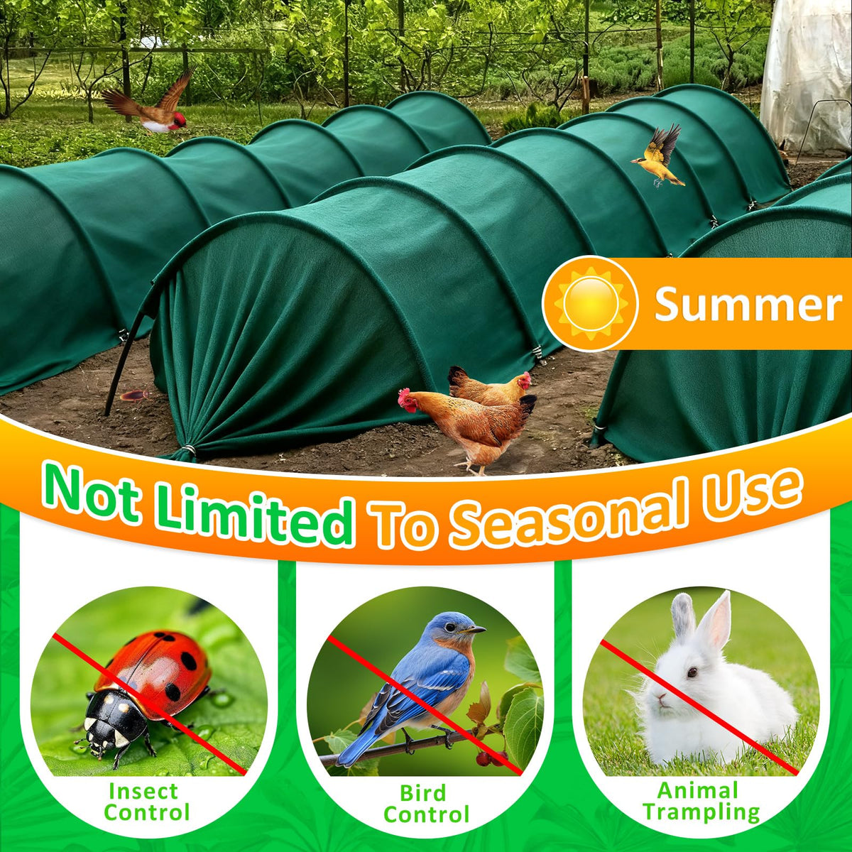 Cahomo UV-resistant fabric helps manage sunlight and prevent overheating