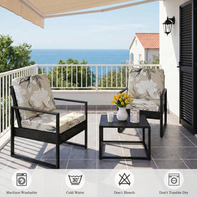CALBODE sectional cushion cover adds protection and style to outdoor seating.