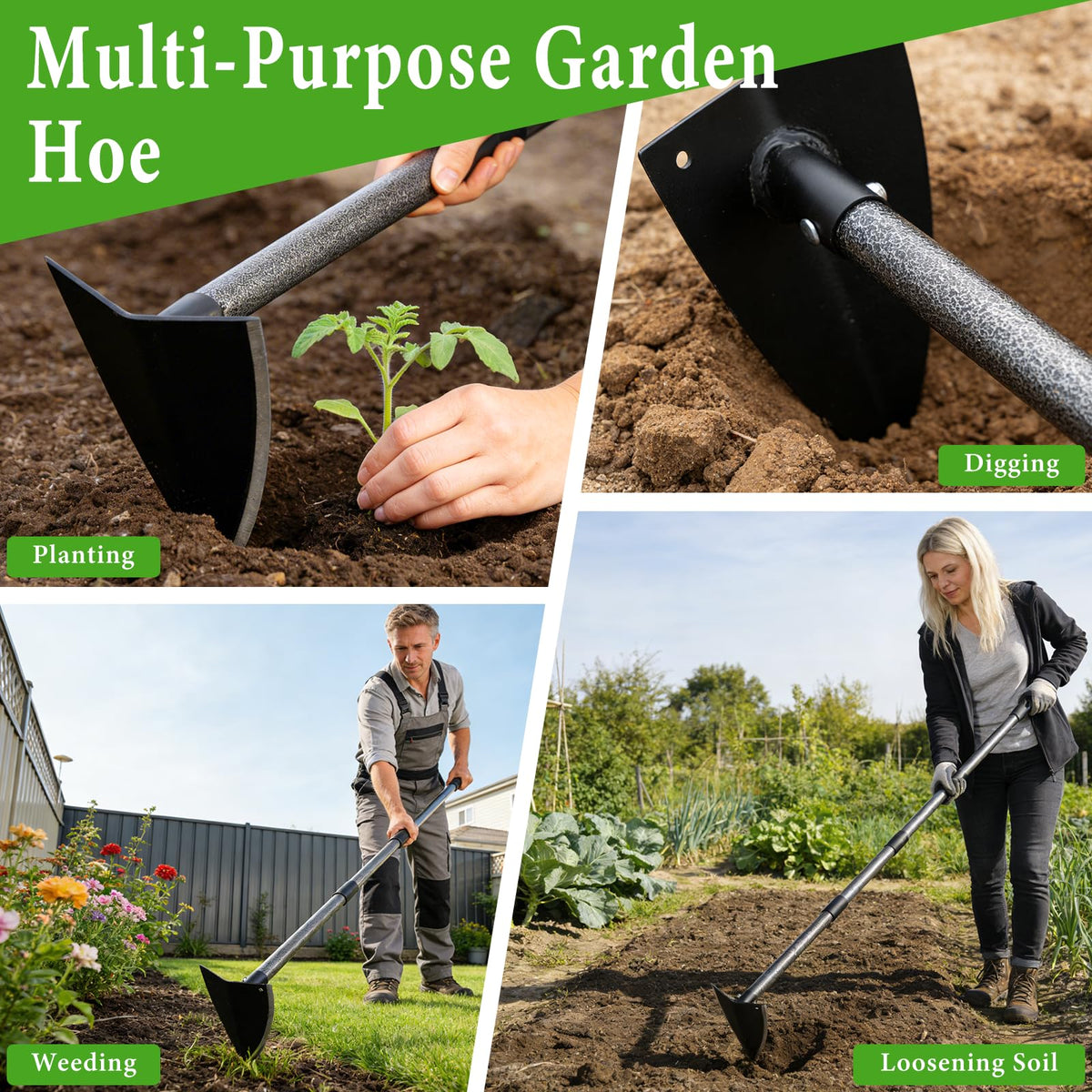 CALCHELE multipurpose tool for weeding, loosening soil, cultivating.
