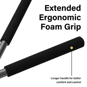 CALCHELE hedge shears soft grip reduces slip during long trimming sessions.