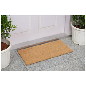 Calloway Mills coir doormat close-up texture aids dirt removal