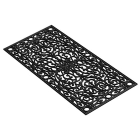 Calloway Mills Gatsby rubber doormat texture detail emphasizes grip and all-season use.