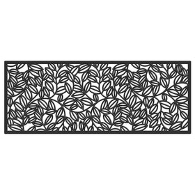Calloway Mills Lilac Vine rubber doormat with lilac vine pattern for all-season entry use