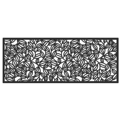 Calloway Mills Lilac Vine rubber doormat with lilac vine pattern for all-season entry use