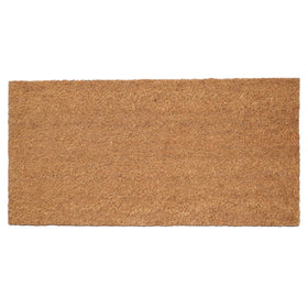 Calloway Mills natural coir doormat, 12x24, scrapes dirt at entryways