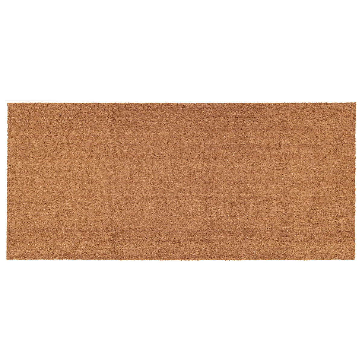 Calloway Mills natural coir doormat close-up fibers scrapes dirt