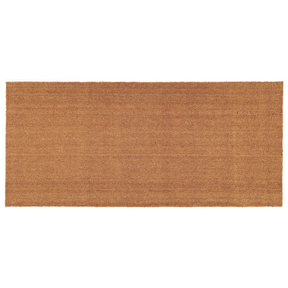 Calloway Mills natural coir doormat close-up fibers scrapes dirt