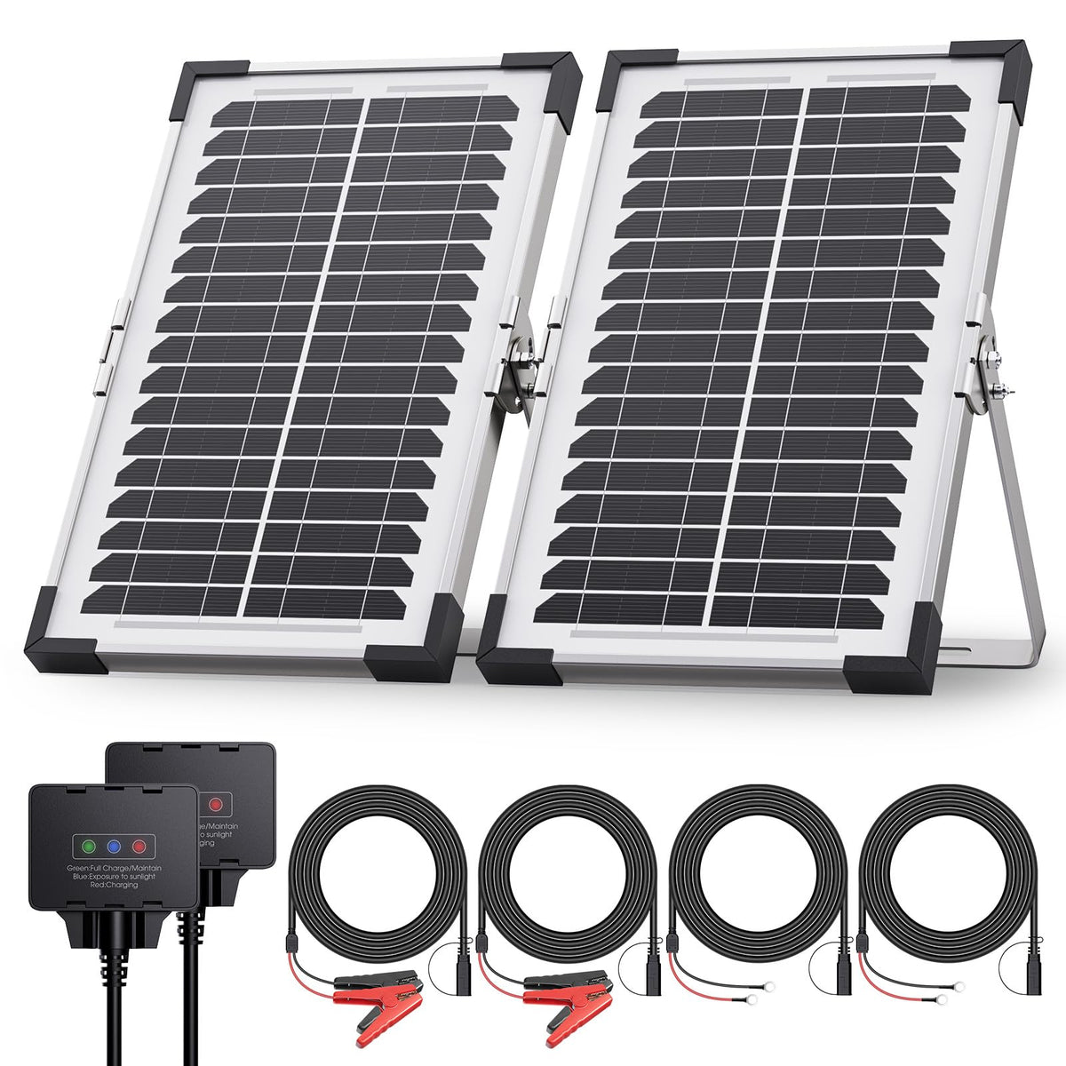 Callsun 15w solar panel for efficient 12v charging on vehicles.