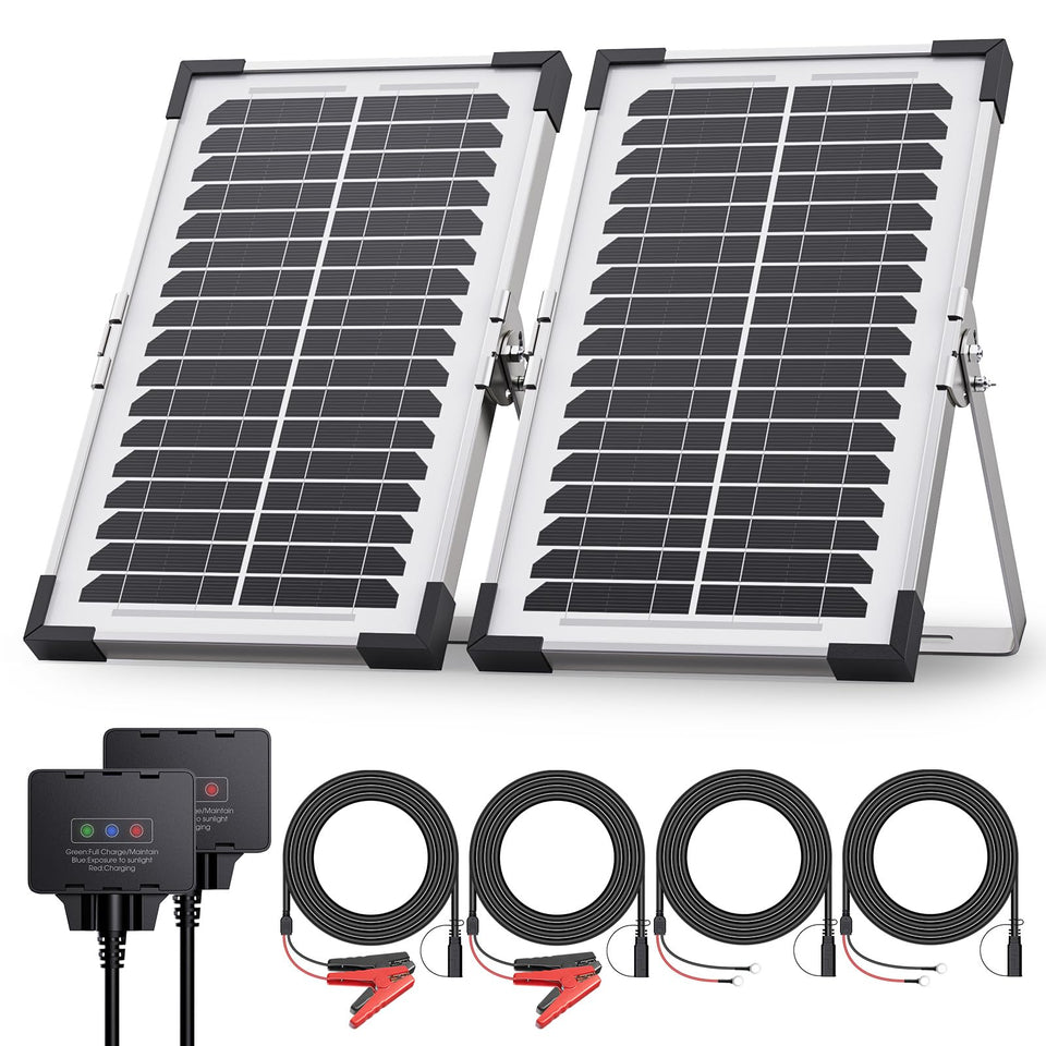 Callsun 15w solar panel for efficient 12v charging on vehicles.