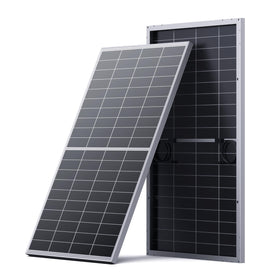 Callsun 200W N-Type front view panel shows compact, efficient power for off-grid setups