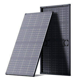 Callsun 215W anti-shading panel close-up showing four independent power blocks for stable output.