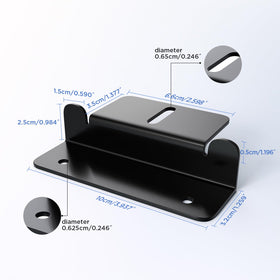 Callsun lightweight aluminum brackets reduce weight while enhancing durability.