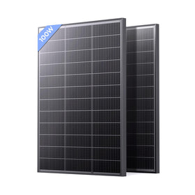 Callsun N-Type 16BB 200W panel front view highlighting compact design for RVs