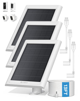 Callsun Ring Stick Up Cam solar panel for continuous power capture