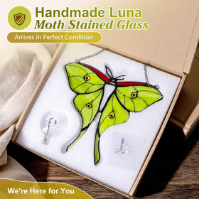 Calmpathz Luna Moth gift-ready packaging ideal for meaningful presents.