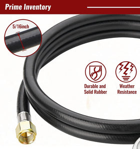 CALPOSE 3/8 in female flare connection demonstrates broad grill compatibility.