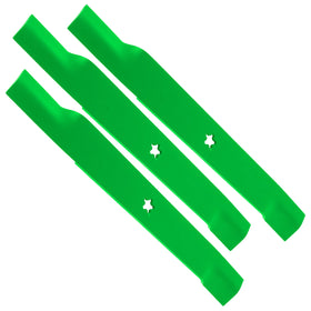Caltric 61-inch blade shown as Dixon-compatible for efficient mowing.