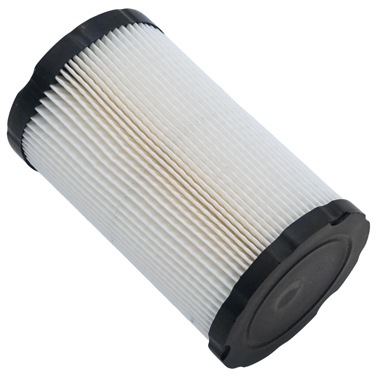 Caltric air filter cleaner for John Deere X110 demonstrates straightforward installation.
