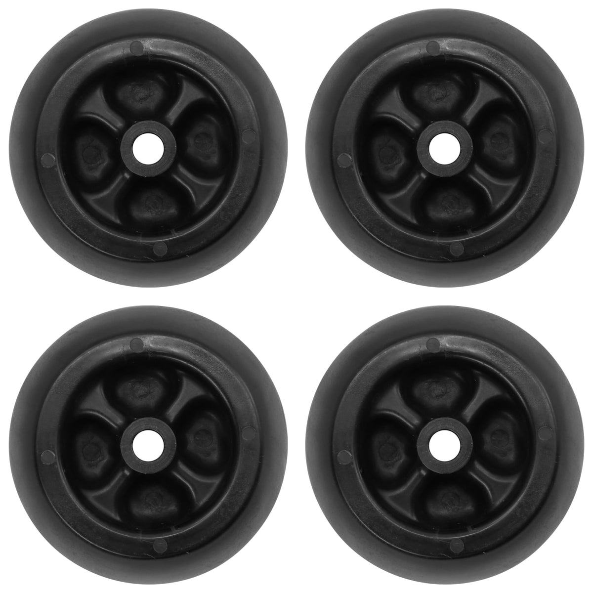 Caltric deck wheel for John Deere UC28193 improves deck support.