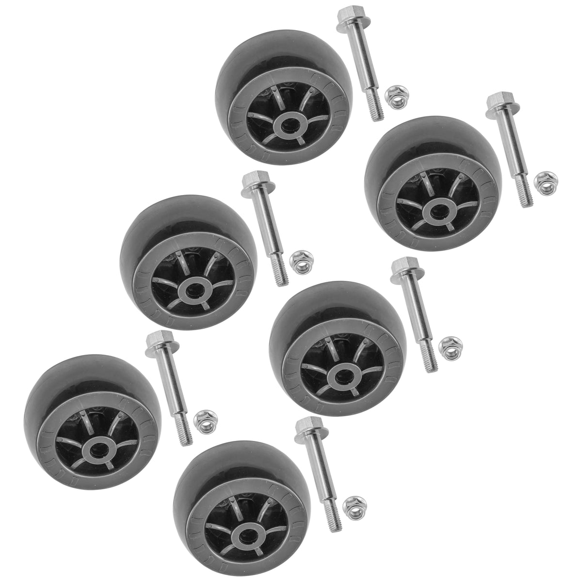 Caltric deck wheel photo comparison helps buyers match parts visually