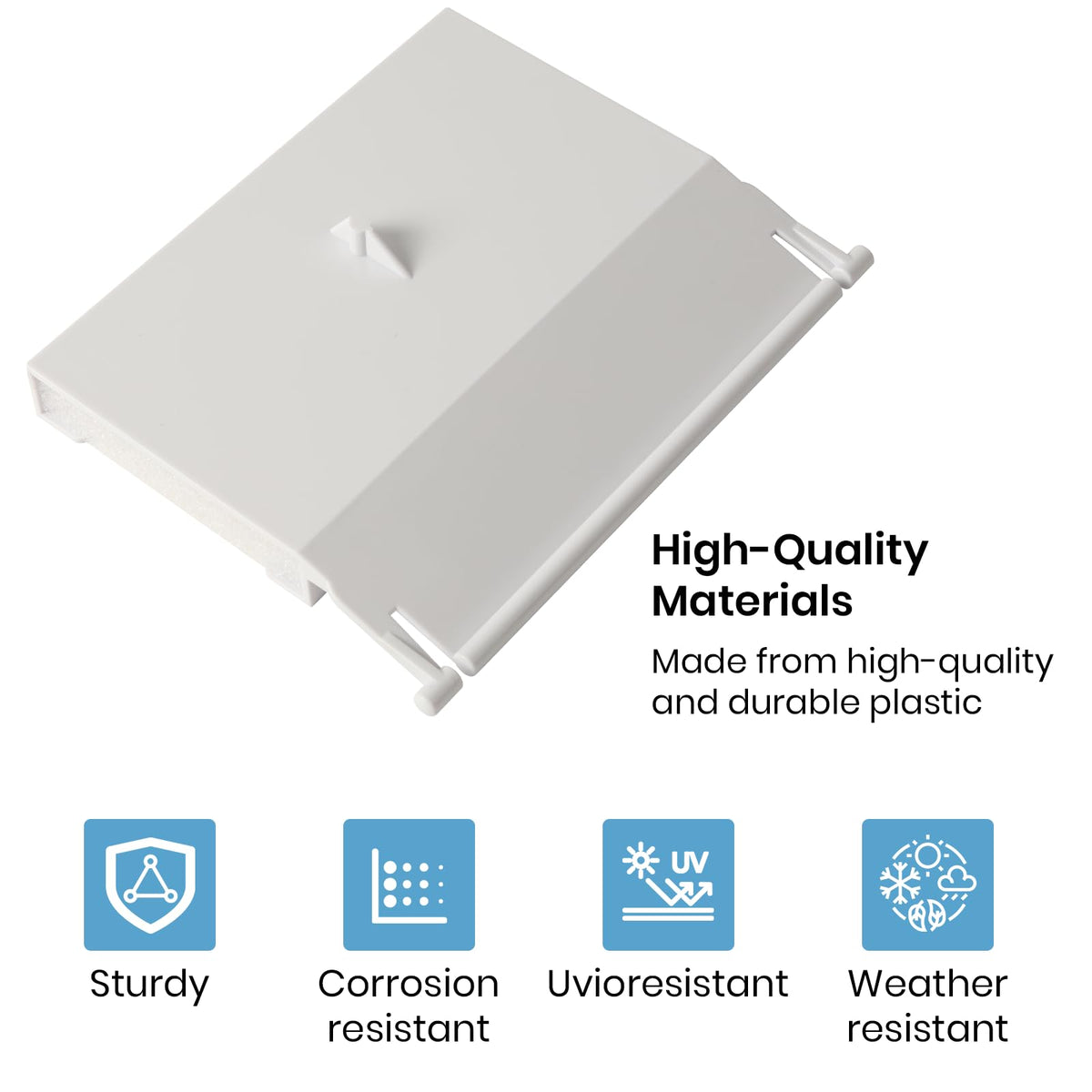 Calvana replacement 8926 white weir gate provides durable performance.