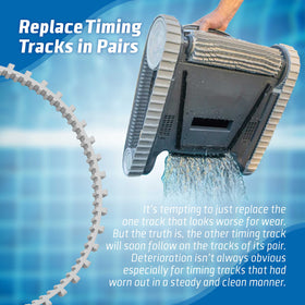 Calvana two-track replacement emphasizes preventive care for cleaner performance.