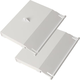 Calvana pool skimmer weir gate 8926 off-white with snap-on tabs for Bermuda skimmers.