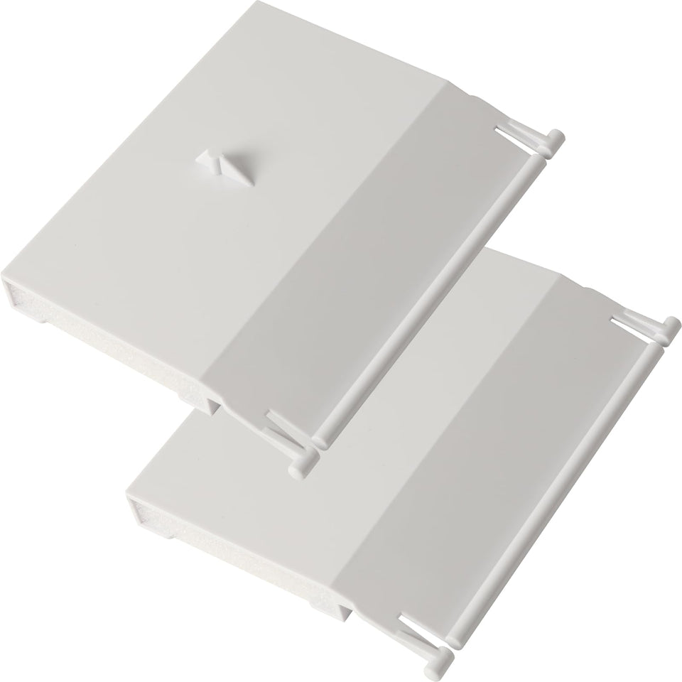 Calvana pool skimmer weir gate 8926 off-white with snap-on tabs for Bermuda skimmers.