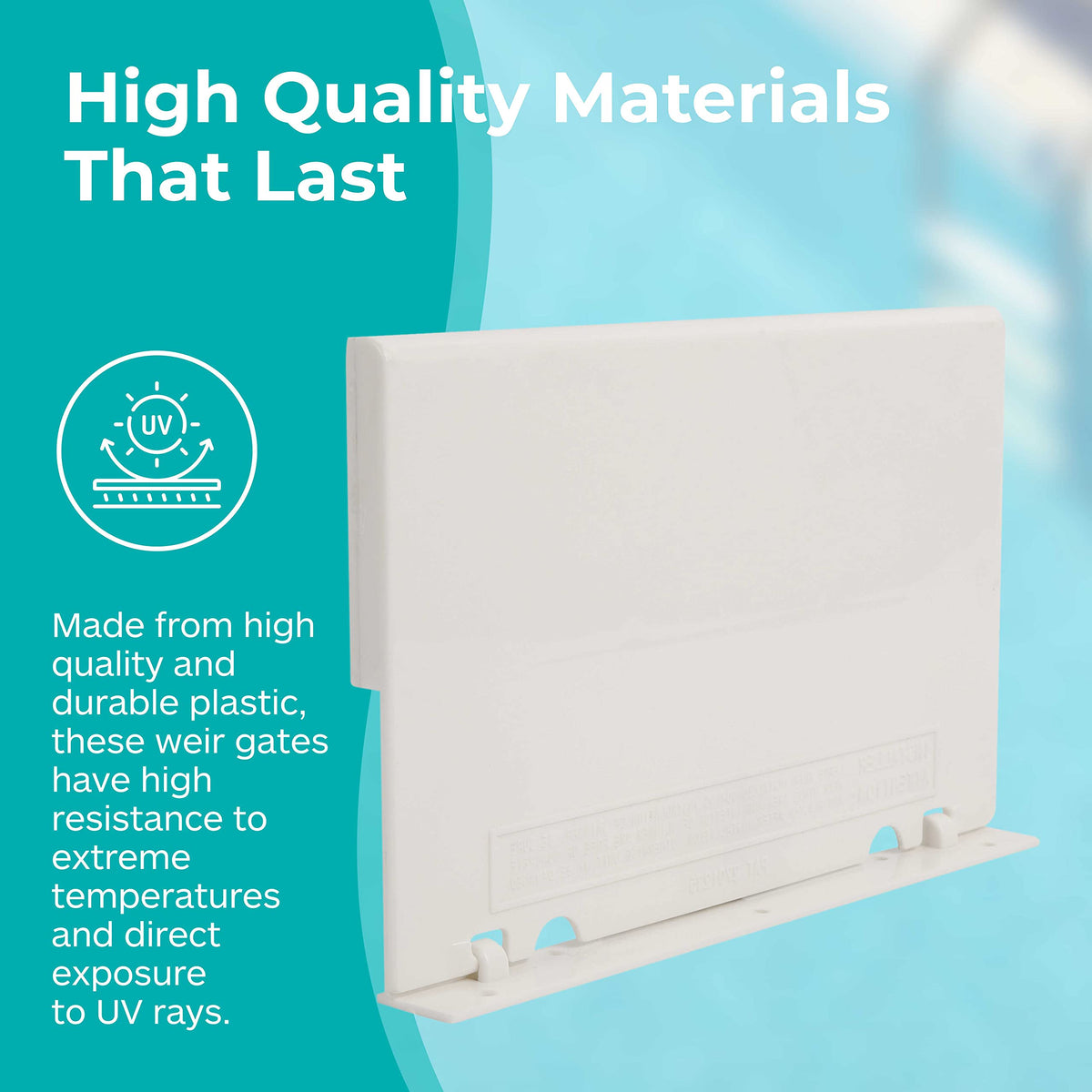 Calvana durable plastic resists heat and UV for long-lasting use